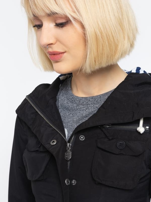 Woox Kurtka damska Drizzle Parka Ladies´ Black r. 34