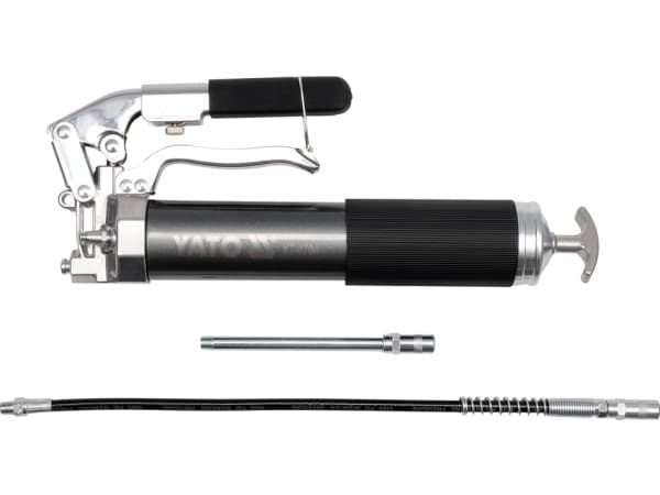 Yato YT-0704, Fettspruta, Svart, Gjuten aluminium, 500 ml, 42 Bar, 70 Bar