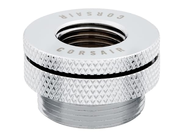 CORSAIR Hydro X Series XF Fill Port - Påfyllingsport for væskekjølesystem - krom