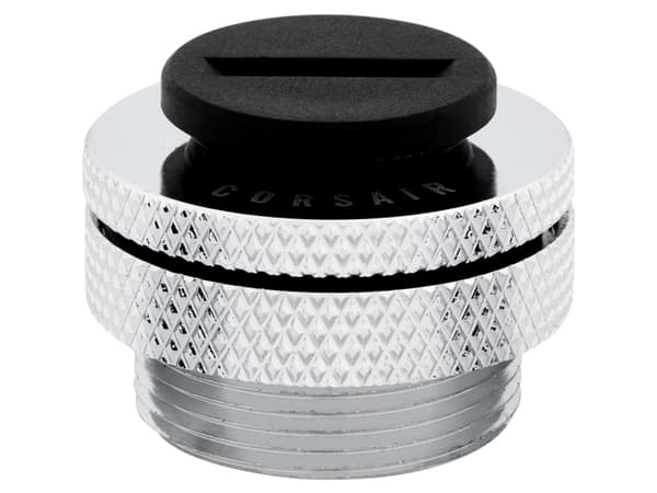 CORSAIR Hydro X Series XF Fill Port - Påfyllingsport for væskekjølesystem - krom