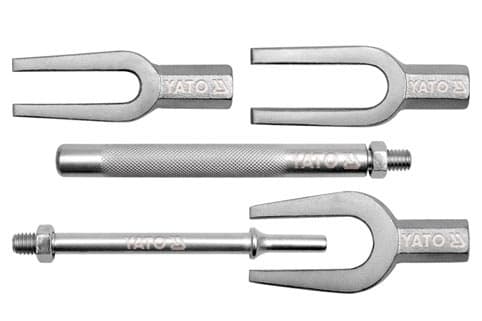 Yato YT-0616, Svart, Silver, Stål, 5 styck