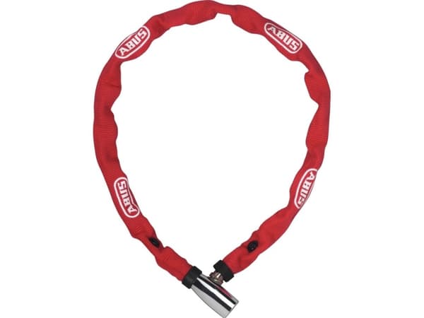 ABUS 1500, Kjedelås, Rød, Herdet stål, Nøkkel, 60 cm, 140 g