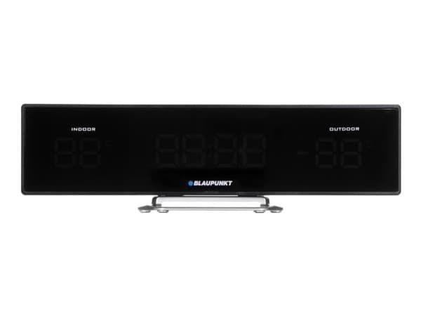 Blaupunkt CR12BK, Klockradio, Digital, FM, PLL, LCD, Blå, Svart, Silver