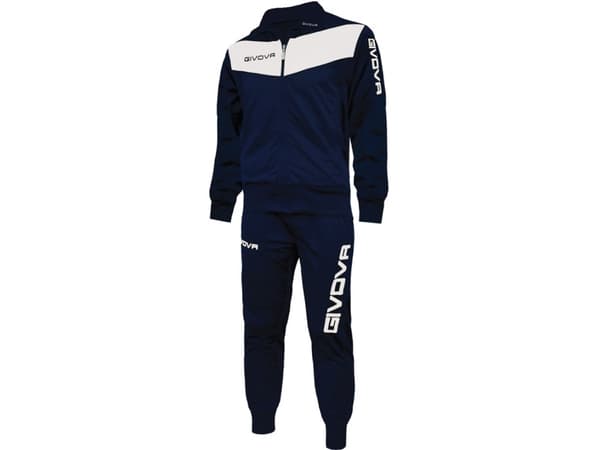 Dres Givova Tuta Visa Triacetat granat-hvit TR018 0403 (S)