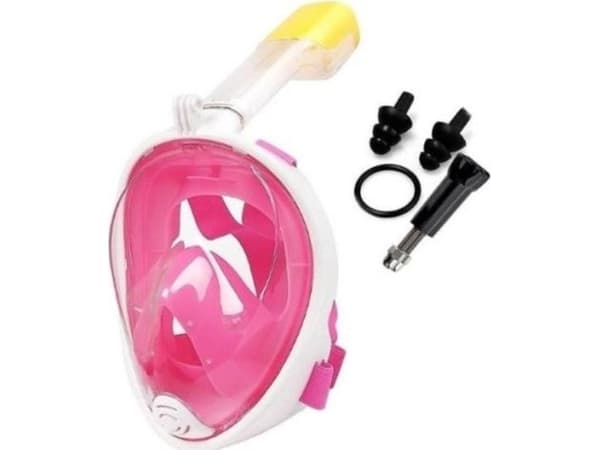 Globix Pink diving mask GG0754