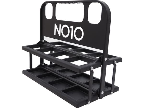 NO10 Kurv for 8 vannflasker NO10 BCR-PR8 sort