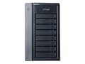 Pikkukuva 2 / 2: Promise PegasusPro R8 - NAS-palvelin - 8 lokeroa - 64 TB - SATA 6Gb/s - HDD 8 TB x 8 - RAID 0, 1, 5, 6, 10, 50, 60 - RAM 32 GB - Gigabit Ethernet / 1