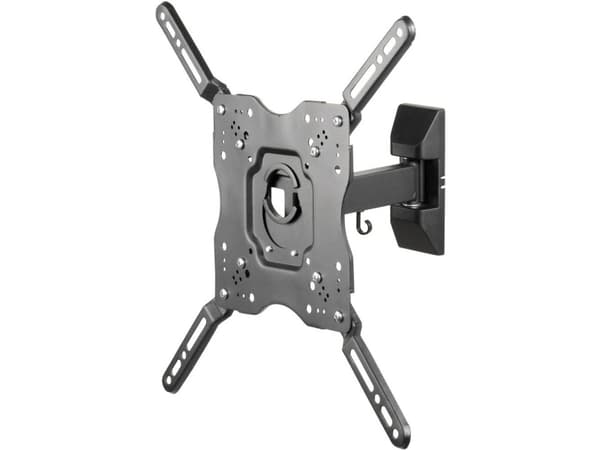 Vivanco BMO 6040, 139,7 cm (55"), 100 x 100 mm, 400 x 400 mm, -5 - 15°, -90 - 90°, Sort
