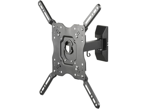 Vivanco BMO 6040, 139,7 cm (55"), 100 x 100 mm, 400 x 400 mm, -5 - 15°, -90 - 90°, Sort