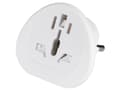 Miniatyrbilde 1 av 2: Vivanco 39615, Type E/F hybrid, Universal, Type A, Type B, Type E/F hybrid, Type G (UK), Type I (AU), Type J (CH), Type L (IT), Hvit