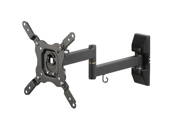 Vivanco BFMO 6020, 109,2 cm (43"), 75 x 75 mm, 200 x 200 mm, -5 - 15°, -90 - 90°, Svart Svart