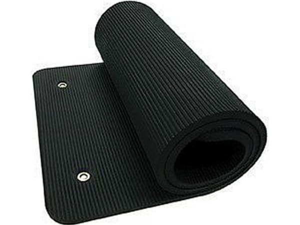 Sportmatta TUNTURI Mat PRO Svart 140-180cm (Längd: 180 cm)