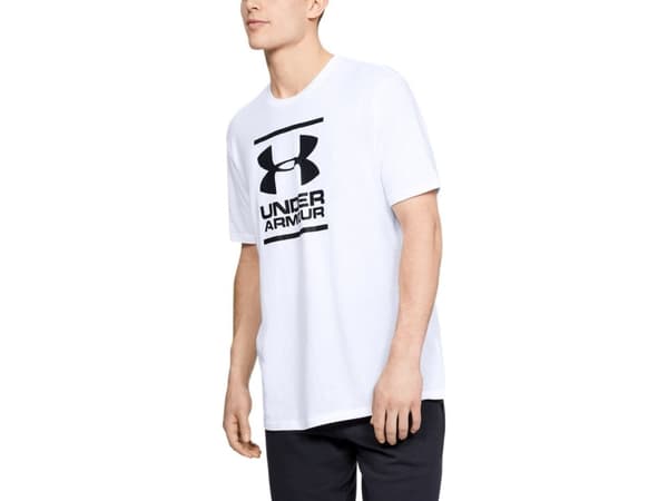 T-skjorte for menn Under Armour Gl Foundation Ss T hvit 1326849 100 (XL)