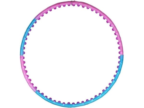 Jinpoli Hula-Hop with balls Wide blue 110cm (5696)