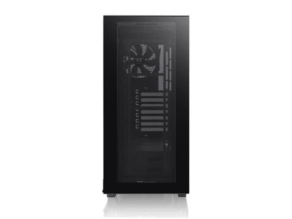 Thermaltake Divider 300 TG - Tempered Glass Edition - tower - ATX - genomskinlig sidopanel (härdat glas) - ingen strömförsörjning (PS/2) - svart - US