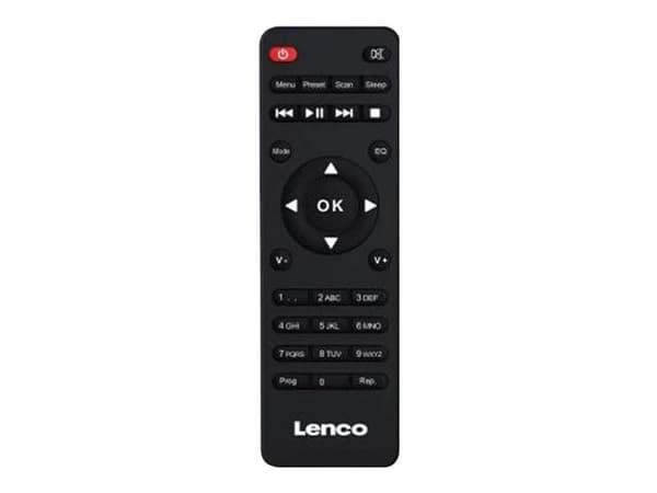 Lenco MC-250 - Mikrosystem - 2 x 12 Watt - sort
