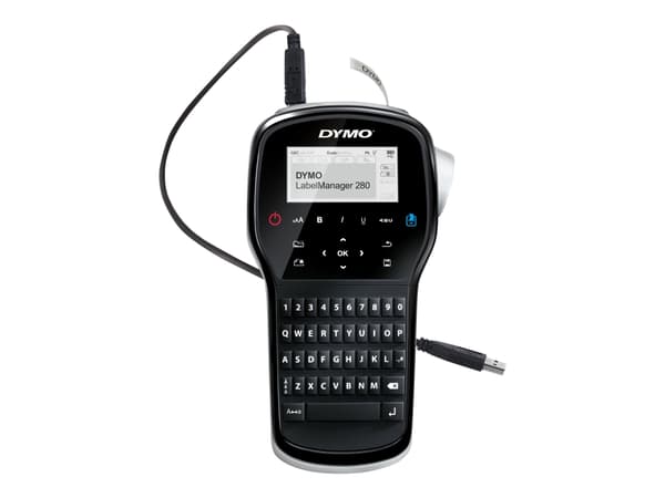 DYMO LabelMANAGER 280 - Merkemaskin - S/H - Rull (1,2 cm) - USB
