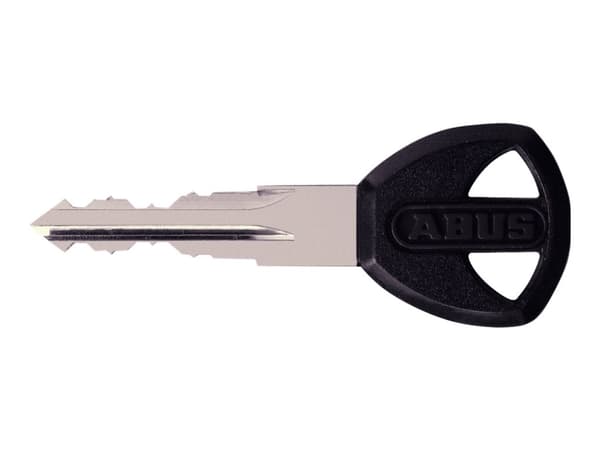ABUS Steel-O-Flex, Vaijerilukko, Musta, Synteettinen, Terästä, Kuitu, Avain