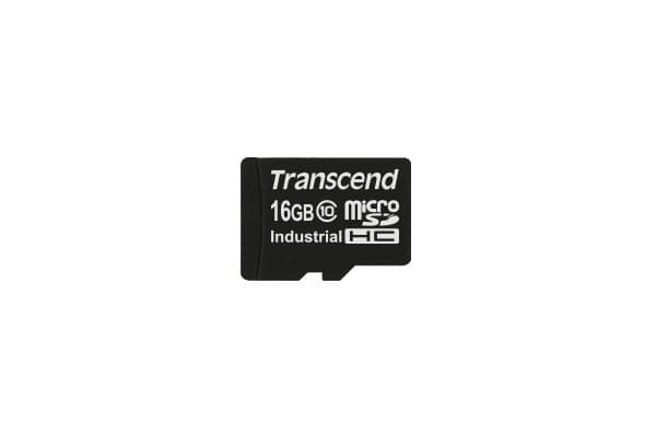 Transcend Industrial Temp SD100I - Flashminnekort - 16 GB - Class 10 - microSD