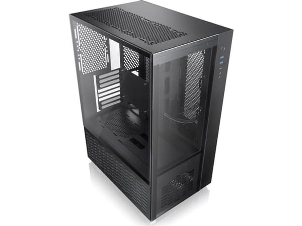 Raijintek PAEAN Premium Midi Tower Showcase - schwarz