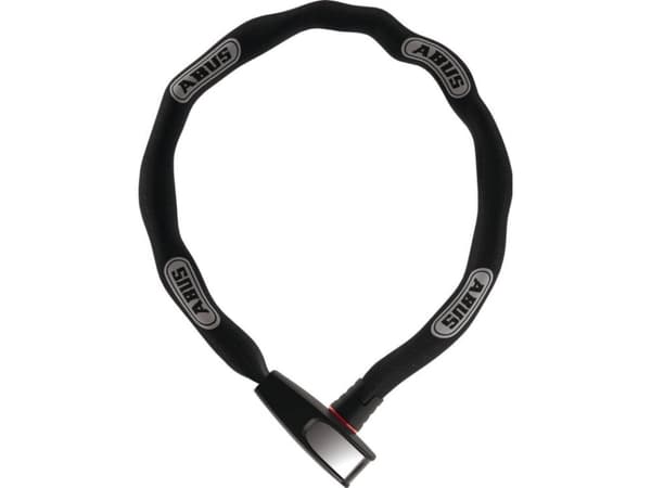 ABUS Catena 6806K/110 - Kjede med integrert lås - nøkkel - svart