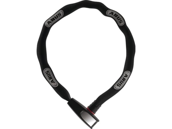 ABUS Catena 6806K/110 - Kjede med integrert lås - nøkkel - svart