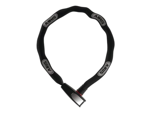 ABUS Catena 6806K/110 - Kjede med integrert lås - nøkkel - svart
