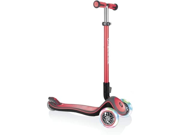 Hulajnoga Globber Elite Deluxe Lights Czerwona (444-402)