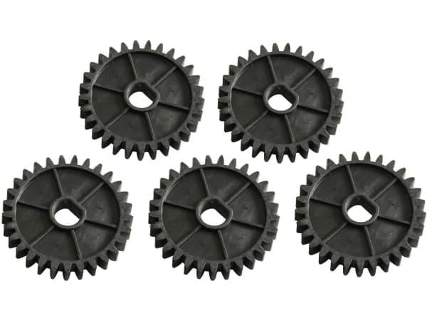 CoreParts MSP6581, Kugghjul till rulle, Svart, 1 styck