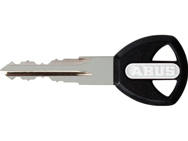 ABUS Steel-O-Flex, Vaijerilukko, Musta, Synteettinen, Terästä, Kuitu, Avain