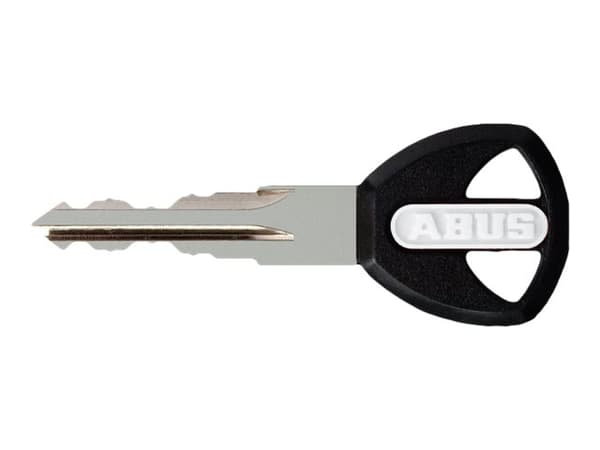 ABUS Steel-O-Flex, Vaijerilukko, Musta, Synteettinen, Terästä, Kuitu, Avain