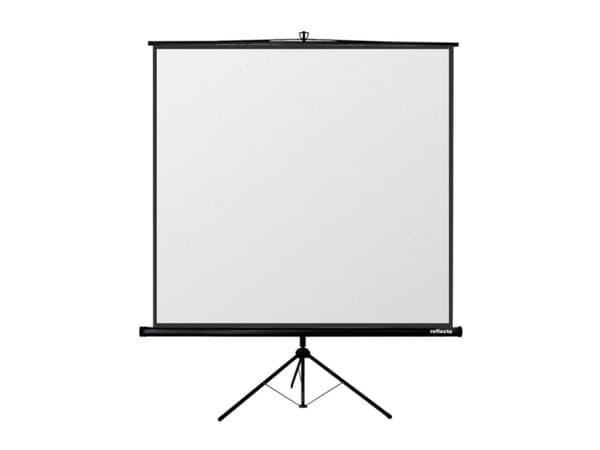 Reflecta CrystalLine Tripod - Projeksjonsskjerm med tripod - 70" (177 cm) - 1:1 - Matte White