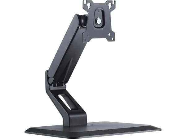 TECHly - Ställ - justerbar arm - för touch screen monitor - plast, aluminium, stål - mattsvart - skärmstorlek: 17"-32" - skrivbord