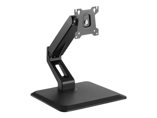 TECHly - Ställ - justerbar arm - för touch screen monitor - plast, aluminium, stål - mattsvart - skärmstorlek: 17"-32" - skrivbord Svart