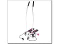 Miniatyrbilde 2 av 5: HMS Stepper pink and white with movable arms and cables S3085