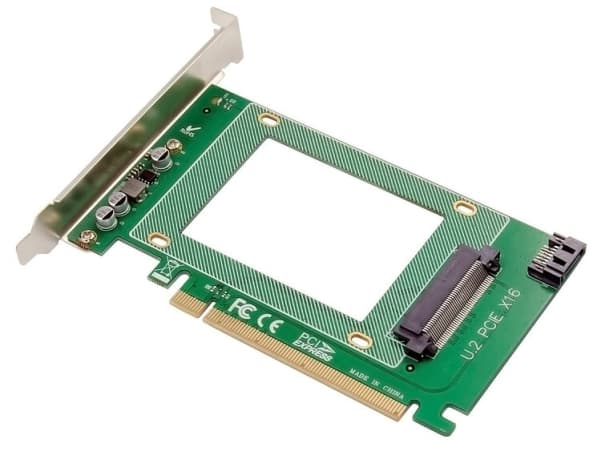 ProXtend PX-SA-10147, PlayStation Network, U.2, Full høyde/full lengde, PCIe 3.0, Sølv, Grønn, PC