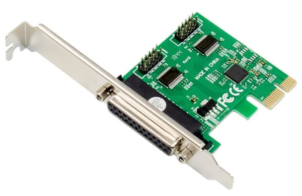 ProXtend PX-SP-55011, PlayStation Network, Parallell, RS-232, Full høyde/lav profil, PCIe 2.0, Sølv, Grønn, PC
