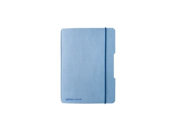 Herlitz 50033737, Yksivärinen, Sininen, A6, 40 arkkia, Aikuinen