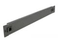 Miniatyrbild 2 av 3: Delock Network Cabinet Blind Cover - Blindpanel till rack - svart - 1U - 19"