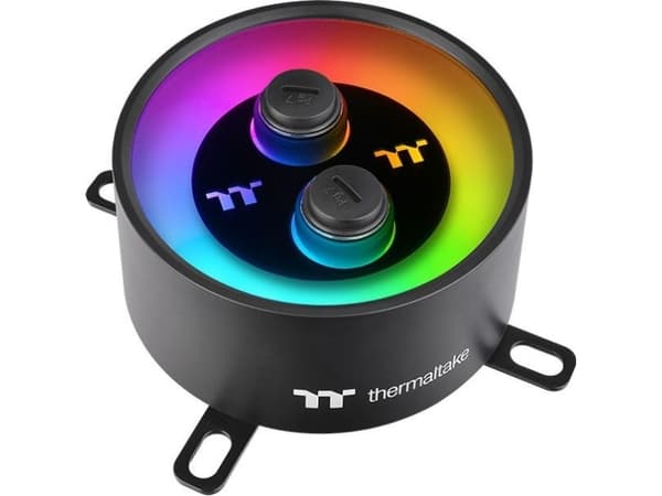 Thermaltake Pacific MX1 Plus, Vattenblock, Koppar, Polyfenylensulfid (PPS), Svart, LGA 1150 (uttag H3), LGA 1151 (uttag H4), LGA 1155 (Socket H2), LG