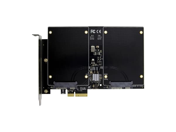 ProXtend PX-SR-10257, PlayStation Network, SATA, Full høyde/lav profil, PCIe 2.0, Sølv, Sort, PC