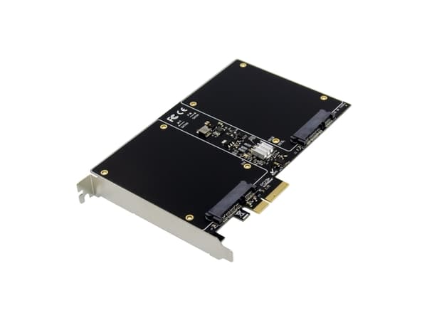 ProXtend PX-SR-10257, PlayStation Network, SATA, Full høyde/lav profil, PCIe 2.0, Sølv, Sort, PC Sølv, Sort
