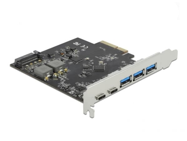 Delock - USB-adapter - PCIe 3.0 x4 - USB-C 3.2 Gen 2 x 2 + USB 3.2 Gen 2 x 3