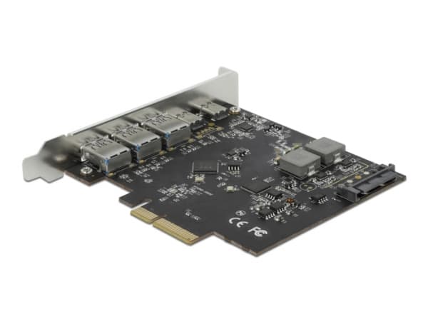 Delock - USB-adapter - PCIe 3.0 x4 - USB-C 3.2 Gen 2 x 2 + USB 3.2 Gen 2 x 3