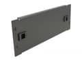 Miniatyrbild 2 av 3: Delock Network Cabinet Blind Cover - Blindpanel till rack - svart - 2U - 10"
