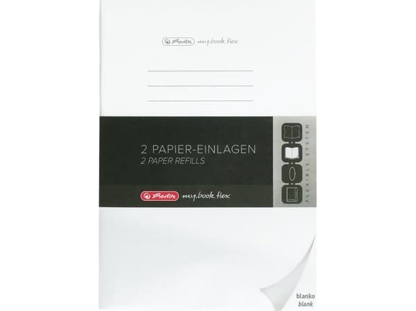 Herlitz 50034130, Yksivärinen, Valkoinen, A5, 80 arkkia, Aikuinen