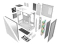 Miniatyrbild 4 av 5: Thermaltake Divider 300 TG Snow - Mid tower - ATX - ingen strömförsörjning (PS/2) - vit - USB/ljud