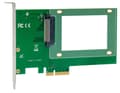 Pikkukuva 4 / 5: ProXtend PX-SA-10145, PCIe, U.2, SATA, täysi korkeus / täysi pituus, PCIe 3.0, hopea, vihreä, PC