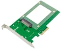Pikkukuva 2 / 5: ProXtend PX-SA-10145, PCIe, U.2, SATA, täysi korkeus / täysi pituus, PCIe 3.0, hopea, vihreä, PC