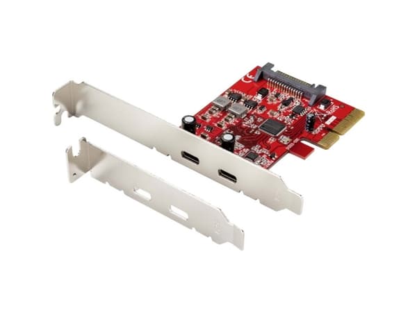 Renkforce RF-4599664 2 porte USB 3.1 Gen 2 Controllerkort USB-C® (USB 3.1 Gen 2) PCIe